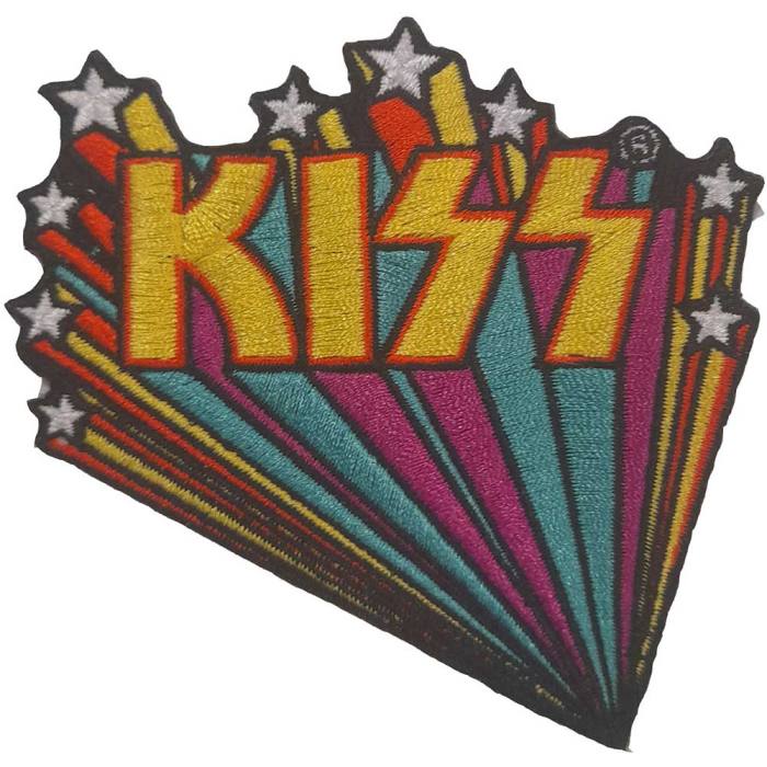 Našitek Kiss - Star Banners 95044