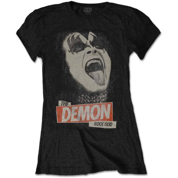 Girlie shirt Kiss The Demon Rock 95145
