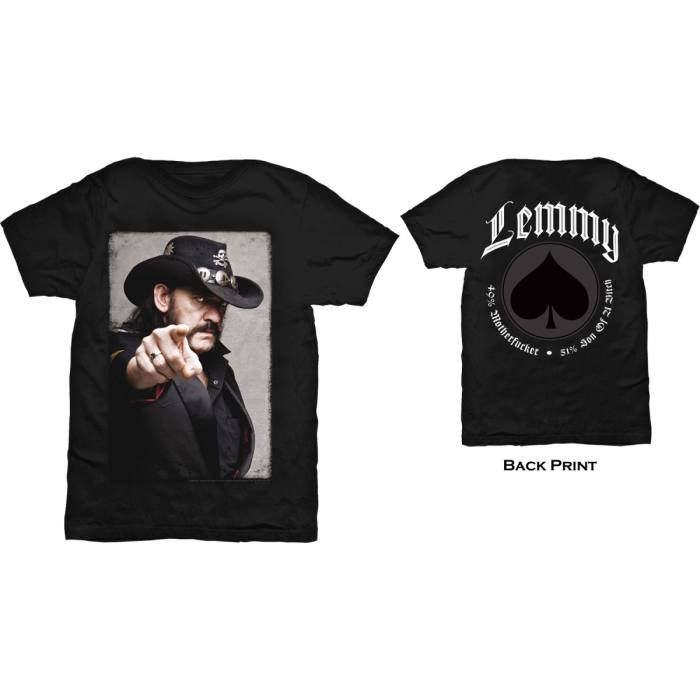 T-shirt Motorhead Lemmy Pointing Photo 95464