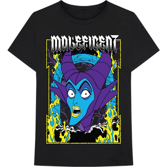 Disney Unisex T-Shirt: Maleficent Villain (Black) 95911