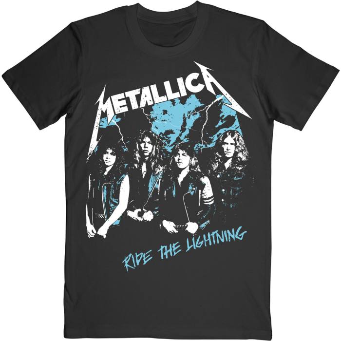 Metallica T-shirt Vintage Ride The Lightning (črna) 96702