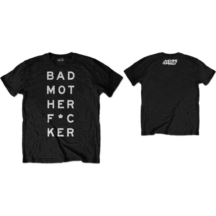 Machine Gun Kelly T-shirt Bad Mo-Fu (črna, back print) 96844