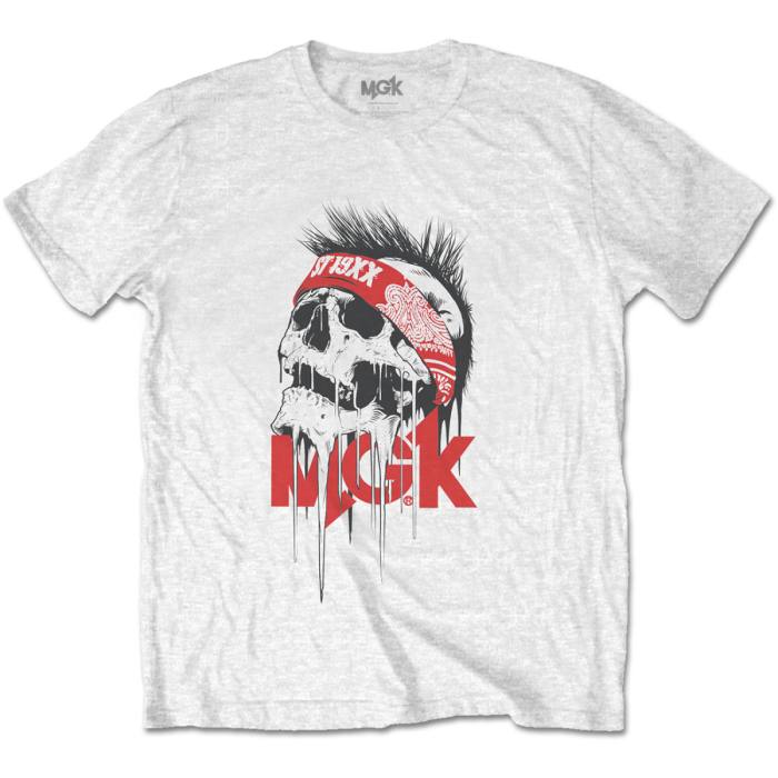 Machine Gun Kelly T-shirt Invincible (bela) 96850