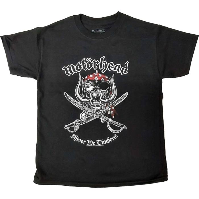 Motorhead otroški T-shirt Shiver Me Timbers črna 97005