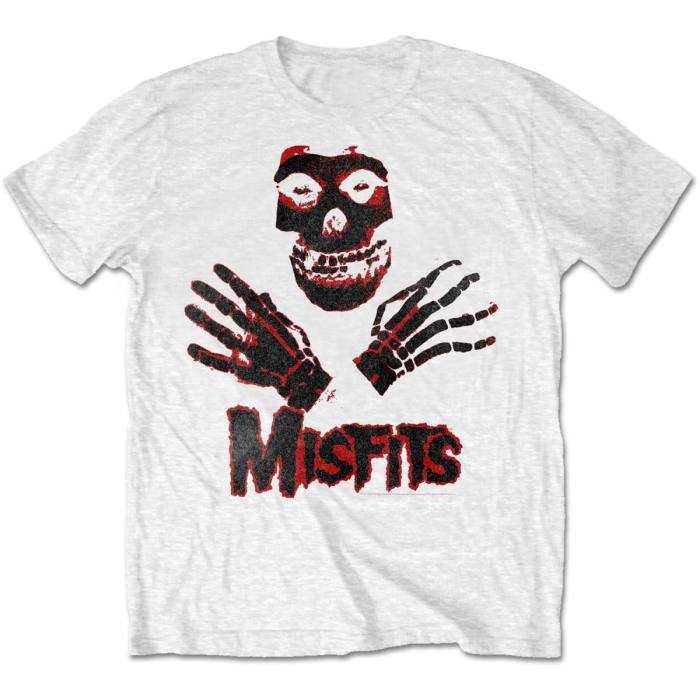 Misfits Otroški T-shirt: Skeleton Hands (Bela) 97326