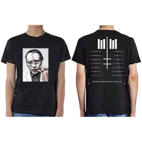 T-shirt Marilyn Manson: Heaven Upside Down Tour 97523