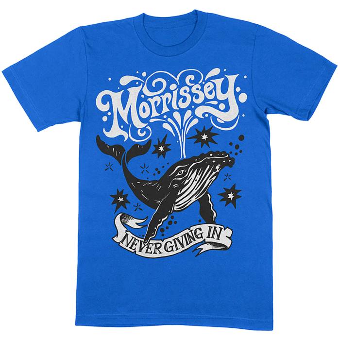 Morrissey T-shirt Never Giving In Whale 97626