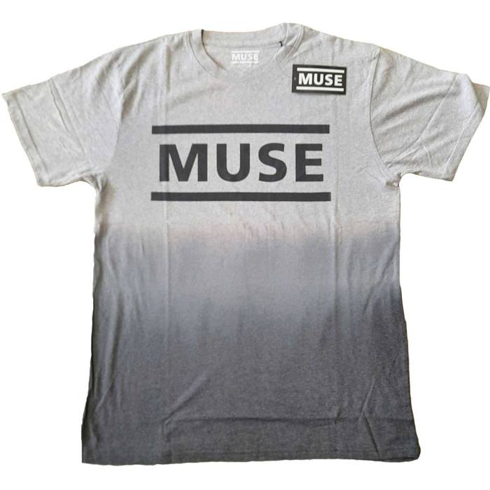 Muse Unisex T-Shirt: Logo (White) (Wash Collection) 97917