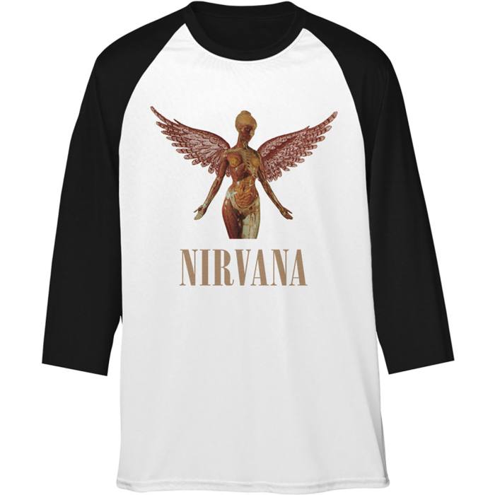 Nirvana T-shirt dolgi rokav: In Utero Raglan 98209