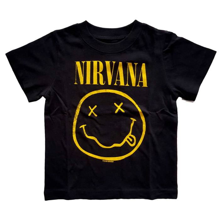 Nirvana Yellow Smiley T-shirt Otroški 98295
