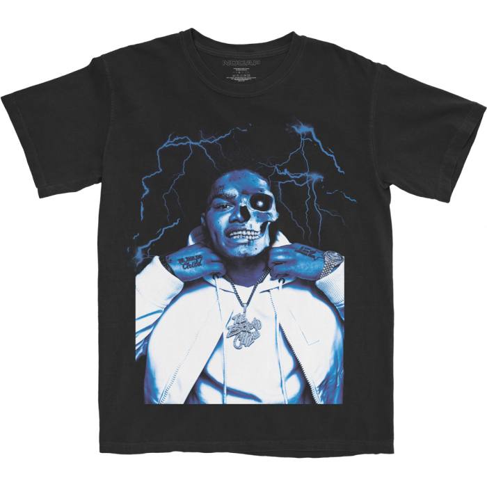 NoCap T-shirt Half Skele (Black) 98627