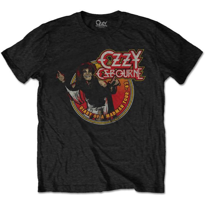 T-shirt Ozzy Osbourne: Diary of a Mad Man Tour 1982 99005