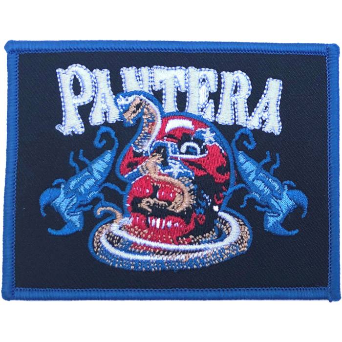 Pantera Standard Patch: Skull & Scorpions 99059