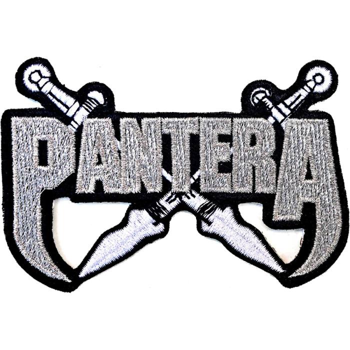 Pantera našitek Silver Swords 99062