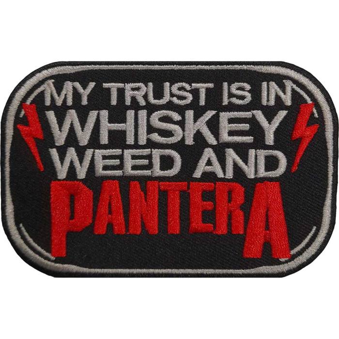 Pantera našitek Whiskey 99066