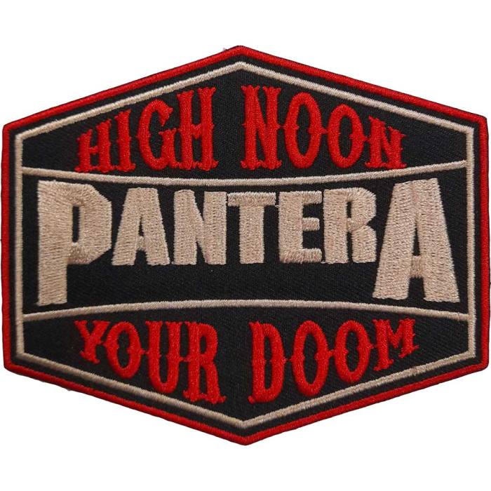 Pantera našitek High Noon Your Doom 99067