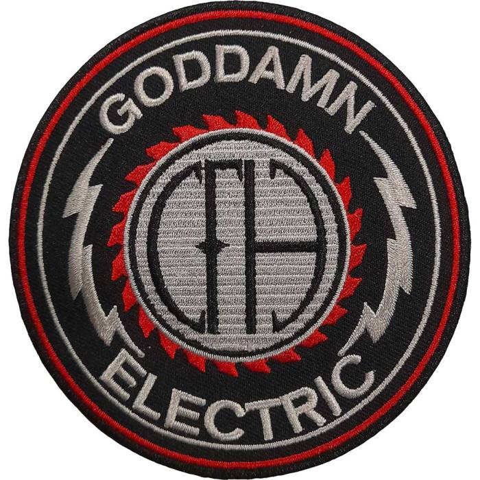 Pantera našitek Goddamn Electric 99071