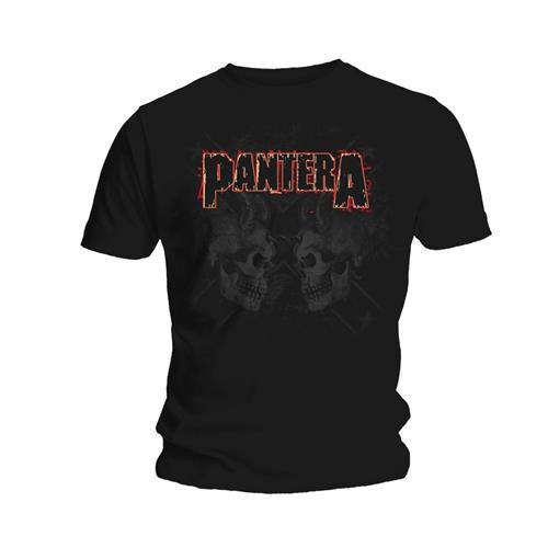 Pantera T-shirt Watermarked Skulls (črna) 99099