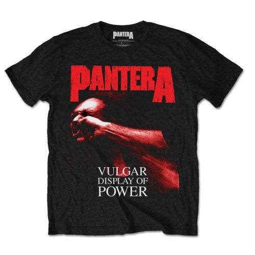 Pantera Unisex T-shirt: Red Vulgar (Black) Velikost XXL 99110