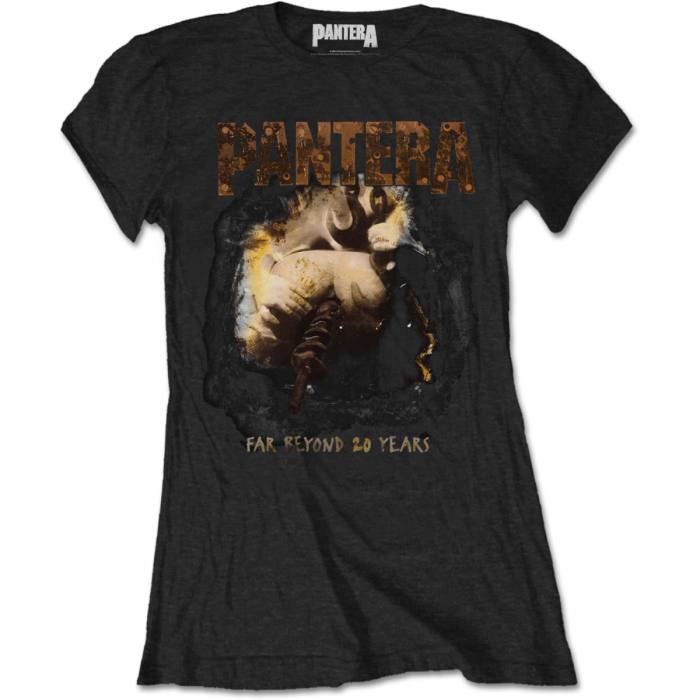 Pantera Ladies T-Shirt: Original Cover (Black) 99123
