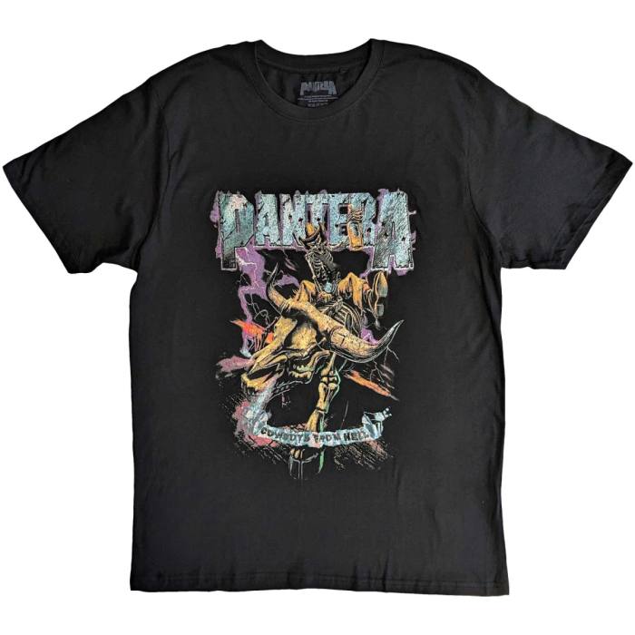 Pantera Girlie T-shirt Vintage Rider (črna) 99135