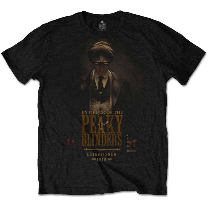 Peaky Blinders Unisex T-shirt: Established 1919 (Črna) 99298