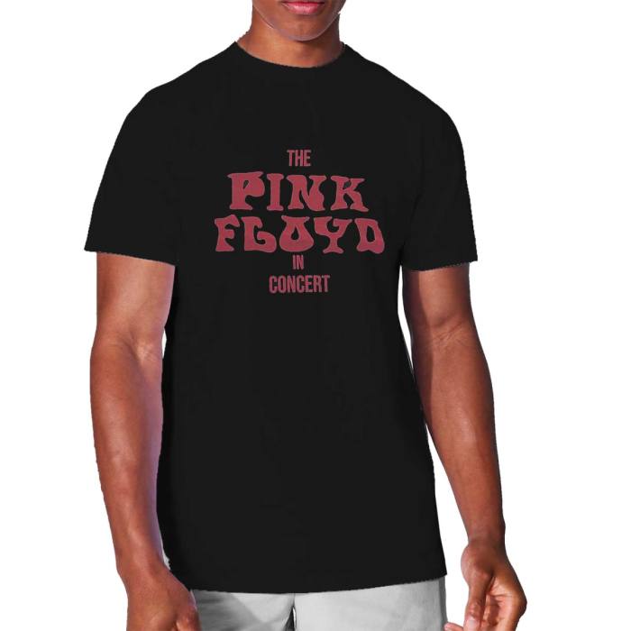 Pink Floyd Unisex T-shirt: In Concert (Črna) 99855