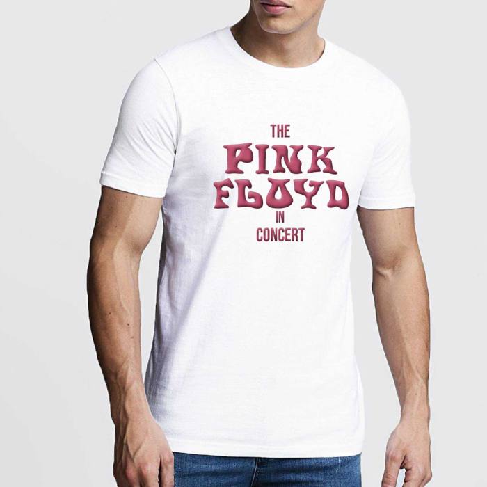 Pink Floyd Unisex T-shirt: In Concert (Bela) 99861