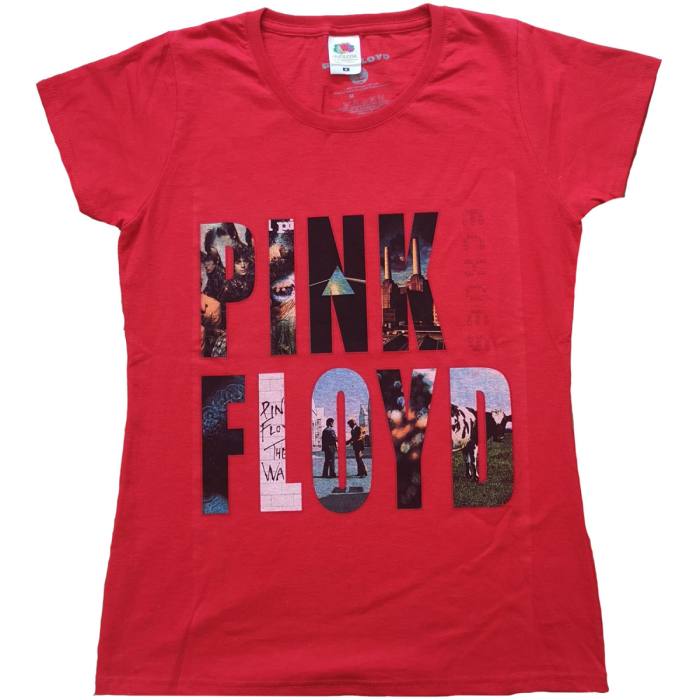 Pink Floyd Ladies T-Shirt: Echoes Album Montage 99981
