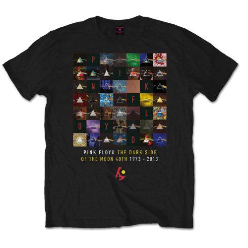 T-shirt Pink Floyd Dark Side of the Moon 40th Variations 100026
