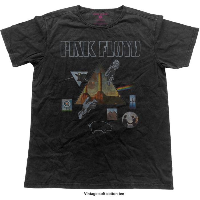 T-shirt Pink Floyd Montage Vintage 100158