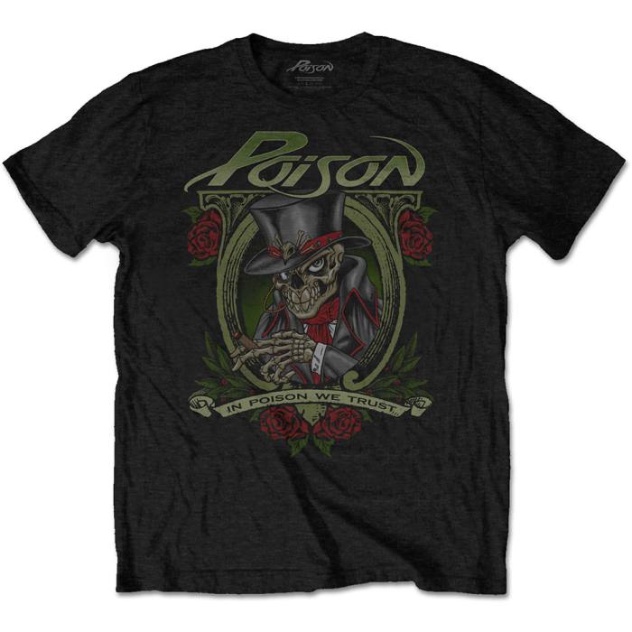T-shirt Poison – We Trust (črna) 100308