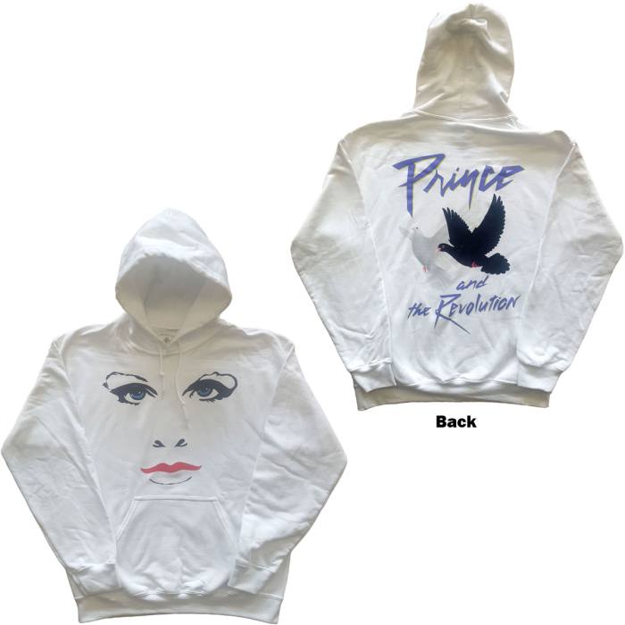 Prince Hoodie: Faces & Doves 100418