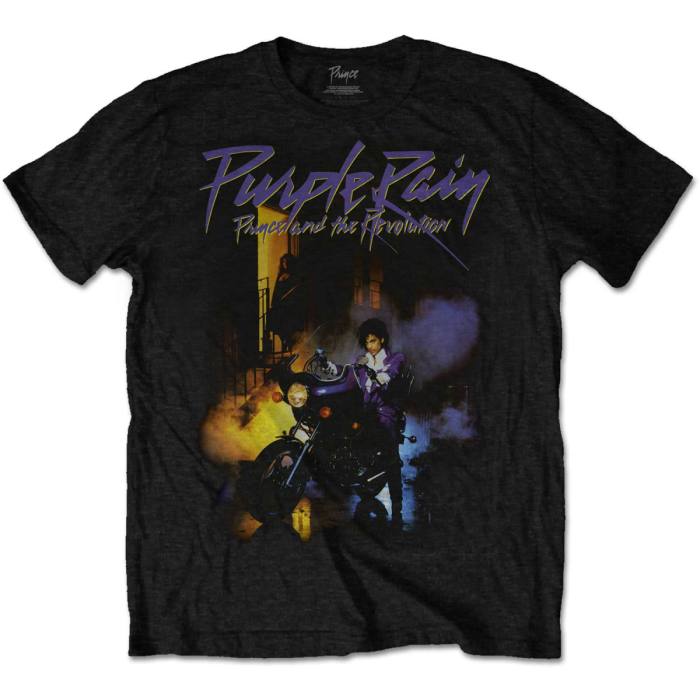 Prince T-shirt: Purple Rain 100444