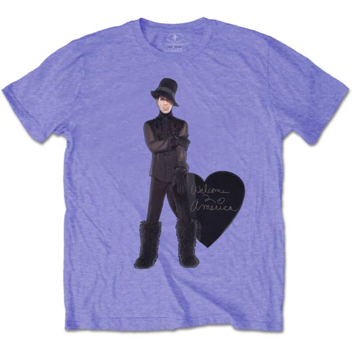 Prince T-shirt Heart Purple 100590