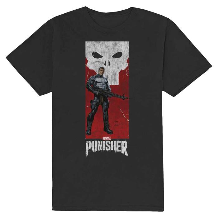 Punisher Holding Gun T-shirt 100802