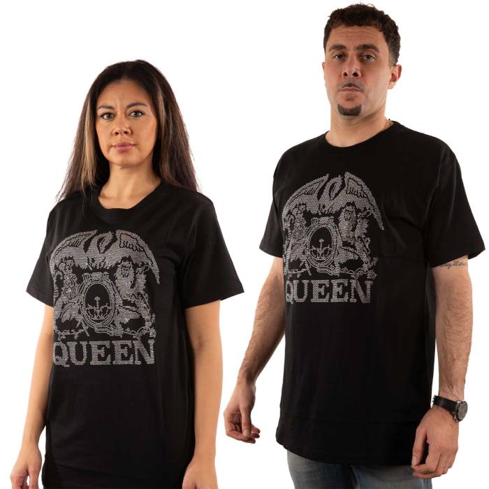 Crest Diamante Queen T-shirt 101559