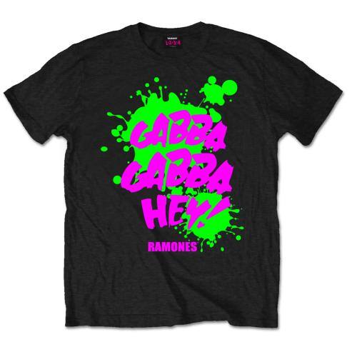 Ramones Unisex T-Shirt: Gabba Gabba Hey (Black) 101893