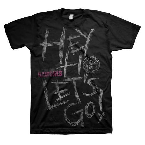 Ramones Unisex T-Shirt: Hey Ho (Črna) 101897