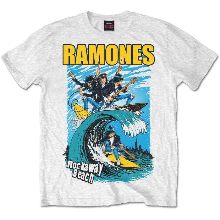 Ramones Unisex T-shirt: Rockaway Beach (Bela) 101918
