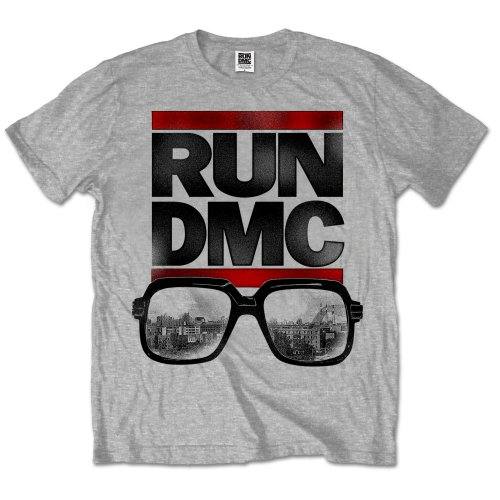 T-shirt Run DMC: Glasses NYC (Siva) 102218