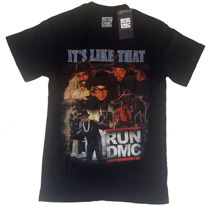 Run DMC Unisex T-Shirt: It's Like That Homage 102248