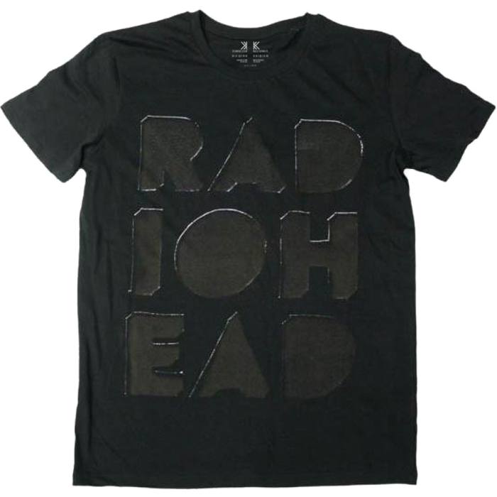 Radiohead Unisex T-shirt: Note Pad (Črna) 102403
