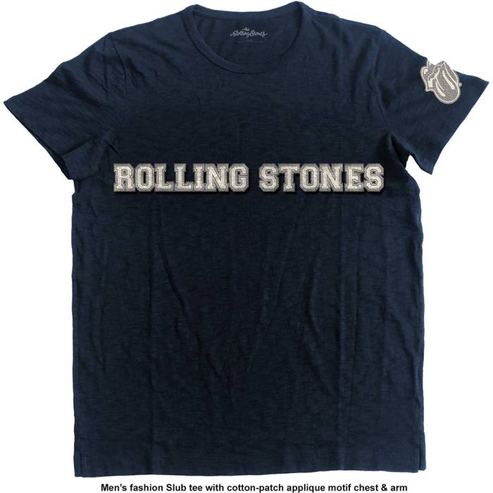 T-shirt Rolling Stones Logo & Tongue Applique 102507