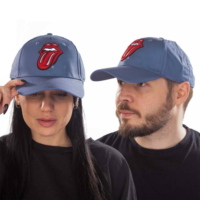 Kapa Baseball Rolling Stones Classic Tongue Denim Blue 102572