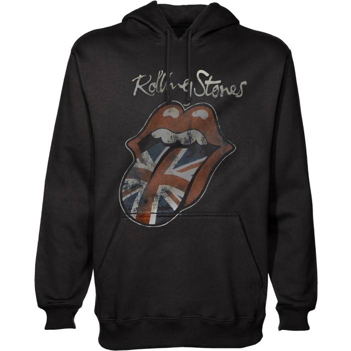 The Rolling Stones Unisex Hoodie Union Jack Tongue 102608