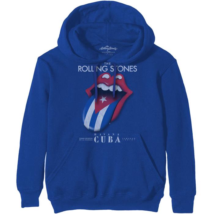 The Rolling Stones Unisex Hoodie: Havana Cuba (moder) 102627