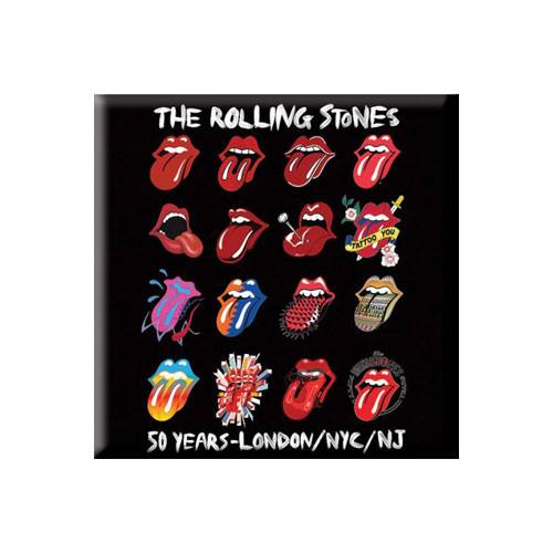 The Rolling Stones Fridge Magnet: Tongue Evolution 102703
