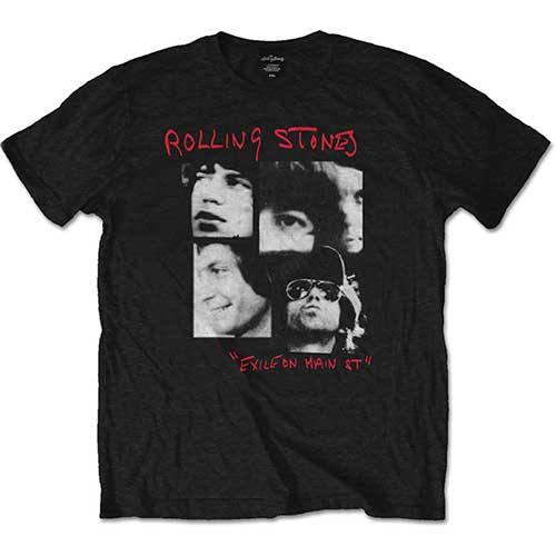 The Rolling Stones Unisex T-shirt Photo Exile (črna) 102853