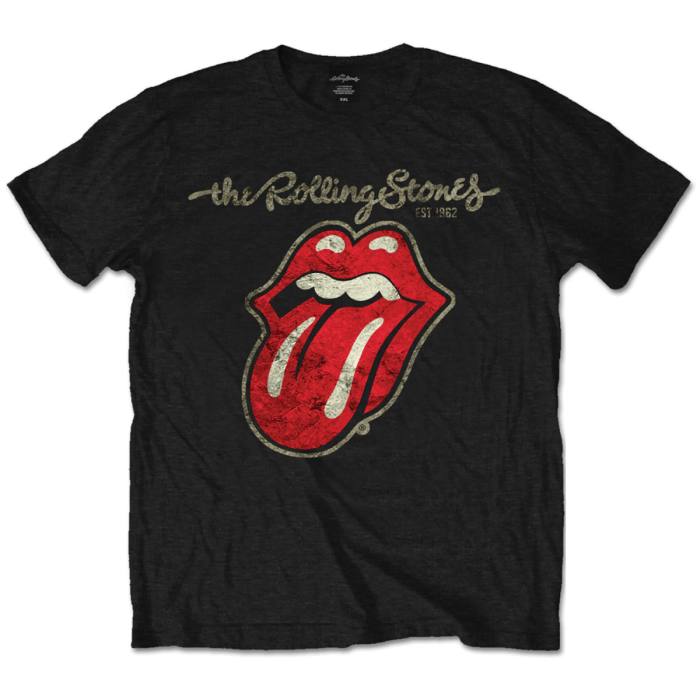 The Rolling Stones Plastered Tongue T-Shirt 102901